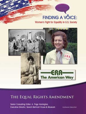 cover image of The Equal Rights Amendment